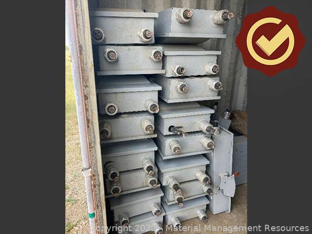 Electrical Equipment and 40' Shipping Container - Transformers, Panels, Breakers and Fuses  (DAL-22-001)