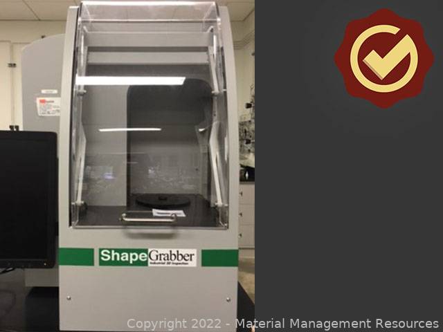 QVI ShapeGrabber 3D Laser Scanning System (IRG-22-119B)